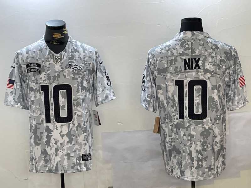 Men's Denver Broncos #10 Bo Nix Arctic Camo 2024 FUSE Salute to Service Limited Stitched Jersey Dzhi,We sell and wholesale Men's Denver Broncos #10 Bo Nix Arctic Camo 2024 FUSE Salute to Service Limited Stitched Jersey Dzhi on line form chian!